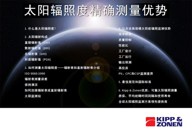 太阳能公共设施项目不同阶段辐照监测的优势