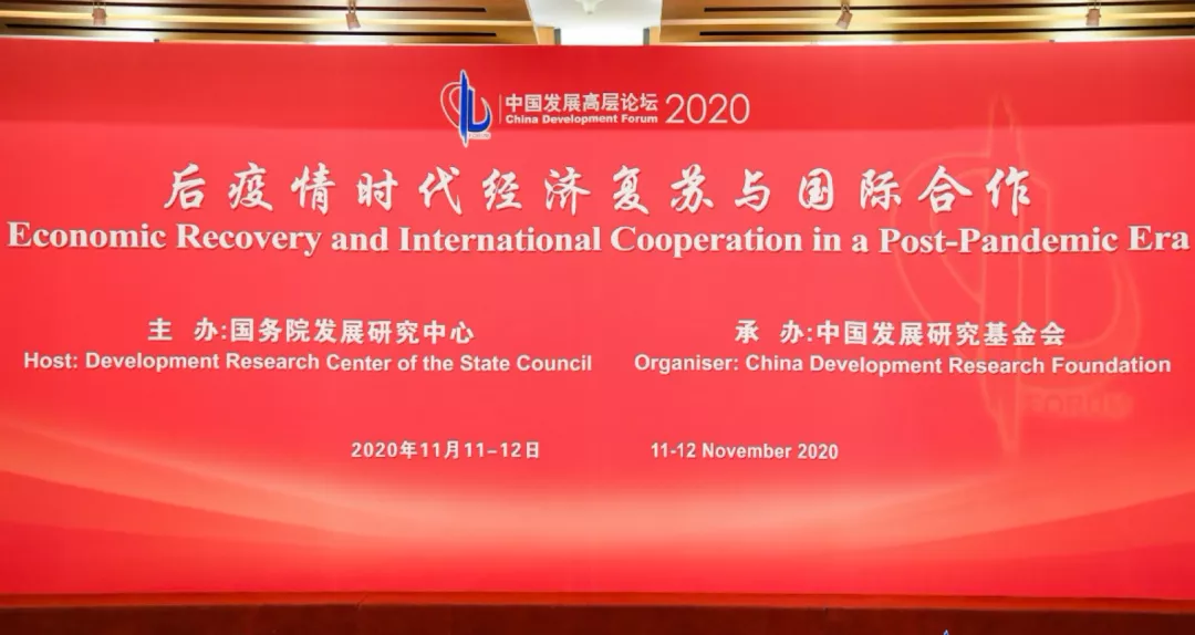 丹纳赫全球总裁兼CEO毕睿宁受邀出席中国发展高层论坛2020