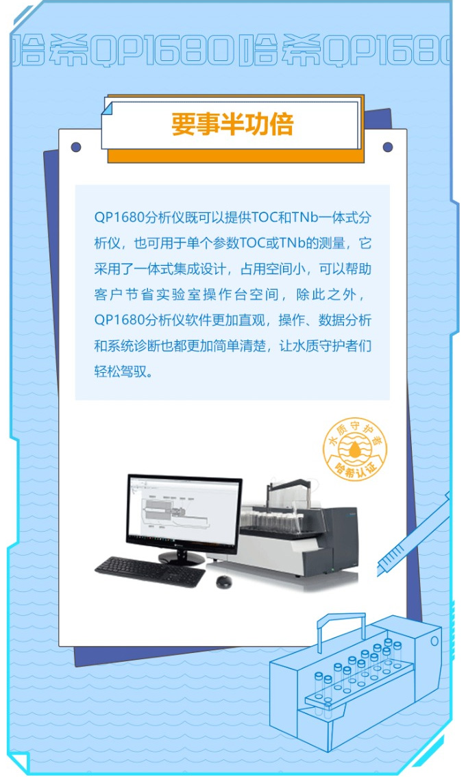 这里有您想要的哈希专属水质守护锦囊，和TOC检测烦恼说拜拜！